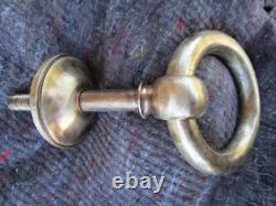 Heurtoir BRONZE pour grande porte en bois complet avec sa vis 5kg