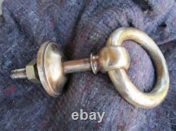 Heurtoir BRONZE pour grande porte en bois complet avec sa vis 5kg