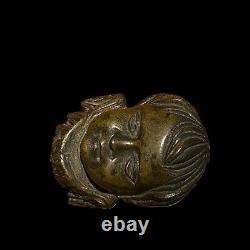 Heurtoir De Porte En Bronze & XVII Où XVIII Eme & Angelot & Amour & Religieux
