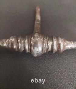 Heurtoir de porte fer forgé époque XVIIème grand modèle