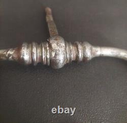 Heurtoir de porte fer forgé époque XVIIème grand modèle