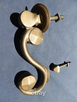 Heurtoir marteau de porte bronze ancien Porte d'entrée Ht 20 cm