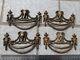 Lot De 4 Anciennes PoignÉes De Meuble, Tiroir, Commode Bronze Ou Laiton