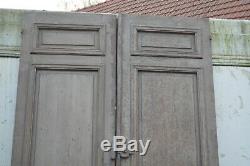 Paire de portes / 145 cms de façade x 2m78 de haut