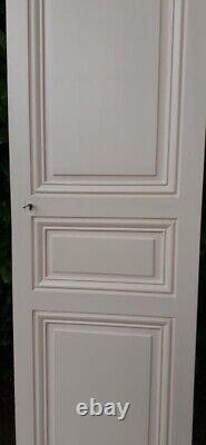 Paire de portes de placard h200xl60cm chacune ancienne Pair of Closet Doors Each