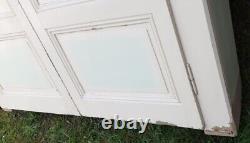 Paire portes placard et cadre bâti ancienne boiserie Cupboard doors and frame