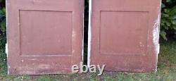 Paire portes placard h220,5xL75cm chacune ancienne antique doors H220x75cm each