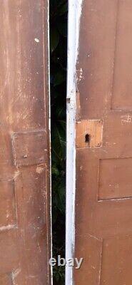 Paire portes placard h220,5xL75cm chacune ancienne antique doors H220x75cm each