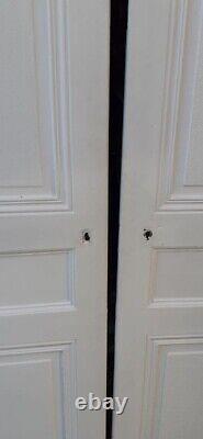 Paire portes placard h220x63cm chacune anciennes antique doors H220x63cm each