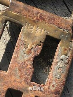Passe partout 5 anciennes clefs chinoises en bronze gravées Antique keys
