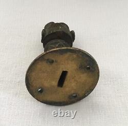 Poignée de Porte 18/19 ème Bronze trace d'or