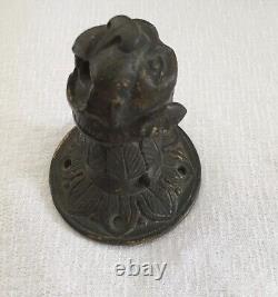 Poignée de Porte 18/19 ème Bronze trace d'or
