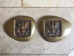 Poignées de tirage en bronze Push-pull Modernistes Décor Aigle Impérial