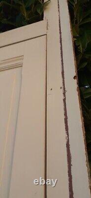 Porte 81.2x212 et cadre, bâti de communication ancienne bois old door and frame