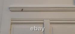 Porte 81.2x212 et cadre, bâti de communication ancienne bois old door and frame