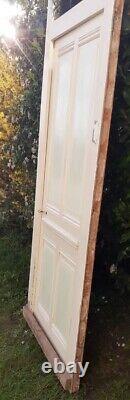 Porte 81.2x212 et cadre, bâti de communication ancienne bois old door and frame