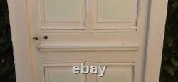 Porte 81.2x212 et cadre, bâti de communication ancienne bois old door and frame