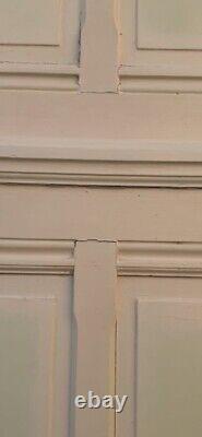 Porte 81.2x212 et cadre, bâti de communication ancienne bois old door and frame