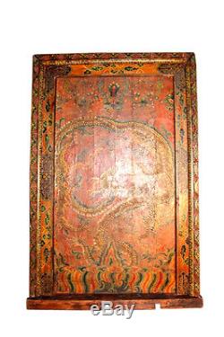 Porte Tibet Très belle et rare. La porte est antique et vieux environ 120 ans