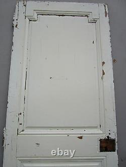 Porte communication Angles rentrants Louis XVI bois pin ancienne 72 x 212 cm