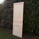 Porte Communication H215xl75,5cm Ancienne Panneautée Moulurée Bois Antique Door