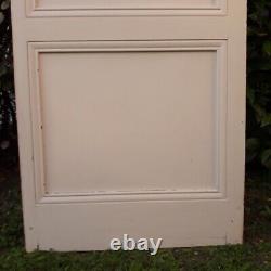 Porte communication h215xL75,5cm ancienne panneautée moulurée bois antique door
