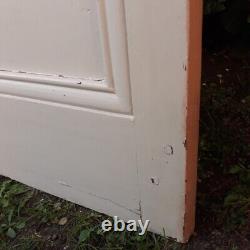 Porte communication h215xL75,5cm ancienne panneautée moulurée bois antique door