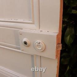 Porte communication h215xL75,5cm ancienne panneautée moulurée bois antique door