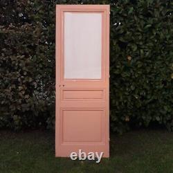 Porte communication h215xL75,5cm ancienne panneautée moulurée bois antique door
