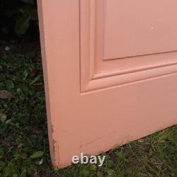 Porte communication h215xL75,5cm ancienne panneautée moulurée bois antique door