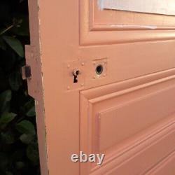 Porte communication h215xL75,5cm ancienne panneautée moulurée bois antique door