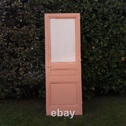 Porte communication h215xL75,5cm ancienne panneautée moulurée bois antique door