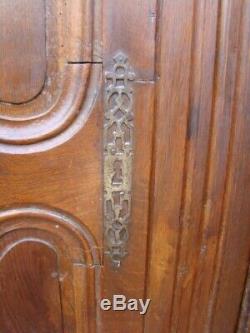 Porte d'armoire chêne ancienne