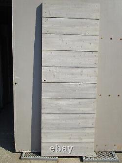 Porte doublée cloutée cadrée communication bois peint 73 x 204 x 4 cm occasion