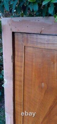 Porte placard+cadre H121x97cm boiserie ancienne panneautée moulurée Closet Door