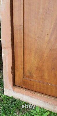 Porte placard+cadre H121x97cm boiserie ancienne panneautée moulurée Closet Door