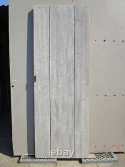 Porte rustique cloutée communication bois peint doublé 73 x 204 x 4 cm occasion
