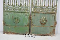 Portes anciennes époque fin XIXème en fer forgé