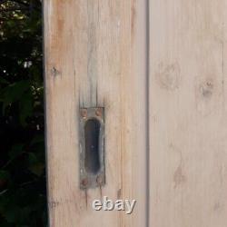 Portes coulissantes anciennes paire plus une Antique Sliding Doors Pair Plus Old