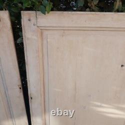 Portes coulissantes anciennes paire plus une Antique Sliding Doors Pair Plus Old