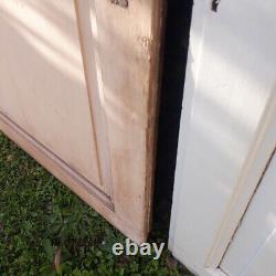 Portes coulissantes anciennes paire plus une Antique Sliding Doors Pair Plus Old