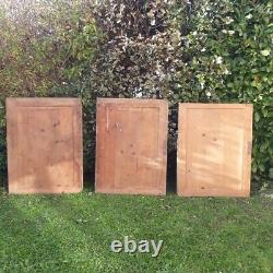 Portes coulissantes anciennes paire plus une Antique Sliding Doors Pair Plus Old