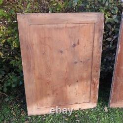 Portes coulissantes anciennes paire plus une Antique Sliding Doors Pair Plus Old