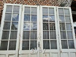 Portes de séparation vitrées en sapin