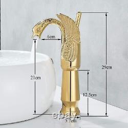 Robinet Salle de Bain en Laiton Mitigeur Lavabo Robinet Bassin Robinet Robine