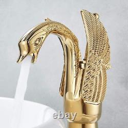 Robinet Salle de Bain en Laiton Mitigeur Lavabo Robinet Bassin Robinet Robine
