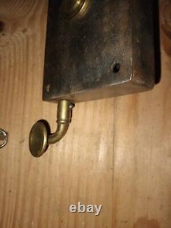 SERRURE A TIRETTE type 2 cylindre coffre fort porte haussmannienne neuf