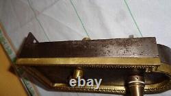 Serrure Acier Et Bronze St LXVI Et Sa Poignee Fv- Sans Gache Et Clef Sr70