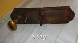 Serrure Et Gache Acier Et Bronze St LXVI St Sans Clef Et 2 Poignees Sr41