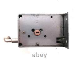 Serrure de Coffre Ziehrigel Antique Acier France Ces Aufsatzschloss Vieux 70mm